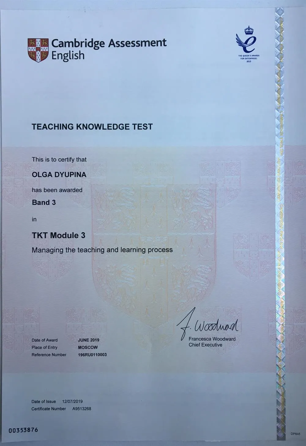 TKT Module 3 - Teaching Knowledge Test