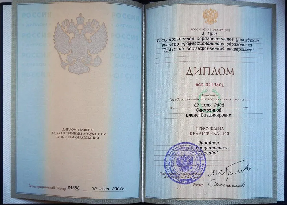 Диплом ТулГУ