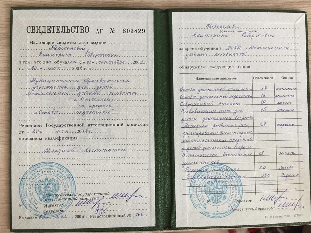 Основы педагогики