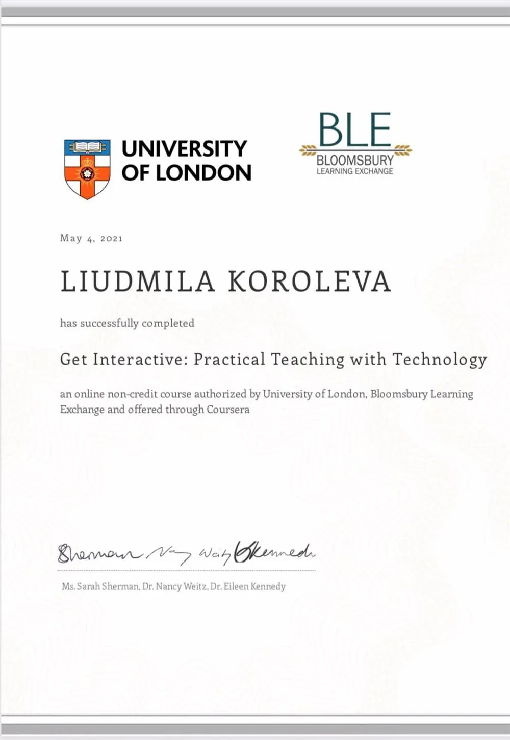 University of London