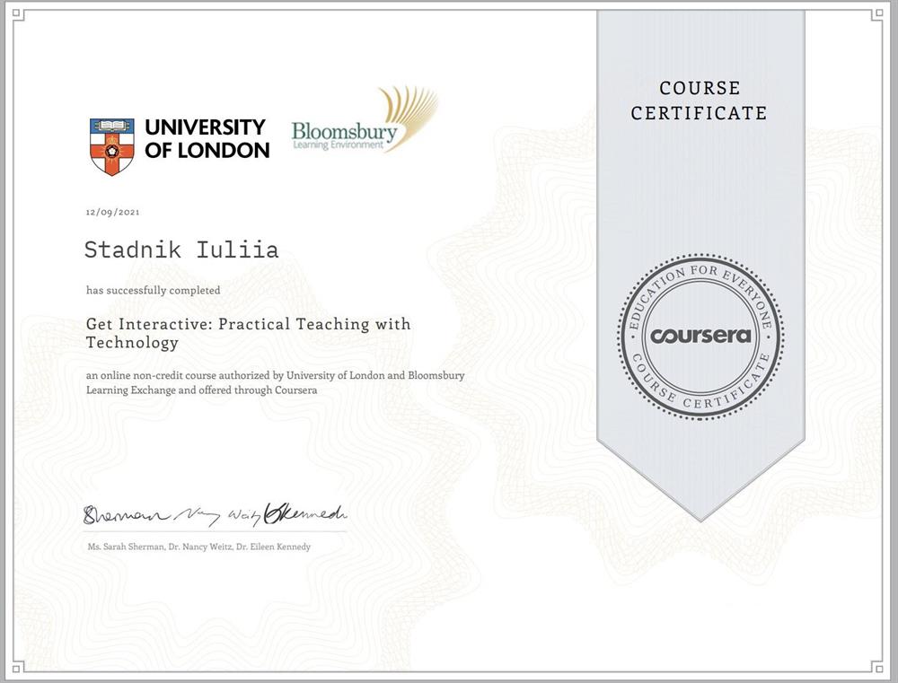 University of London, Get Interactive: Practical Teaching with Technology