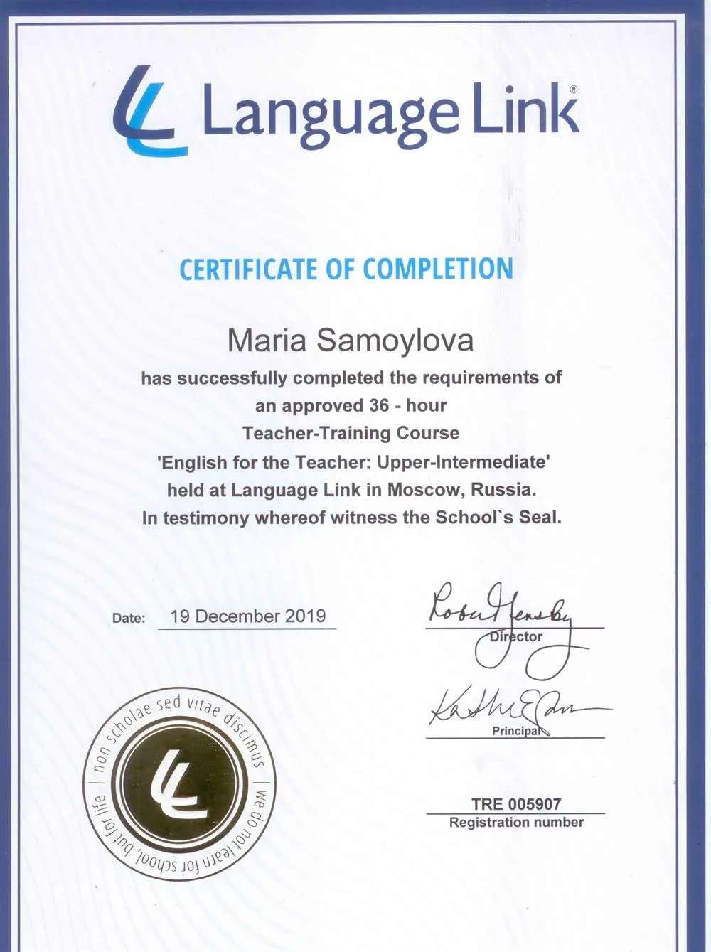Certificate Teacher-training Course