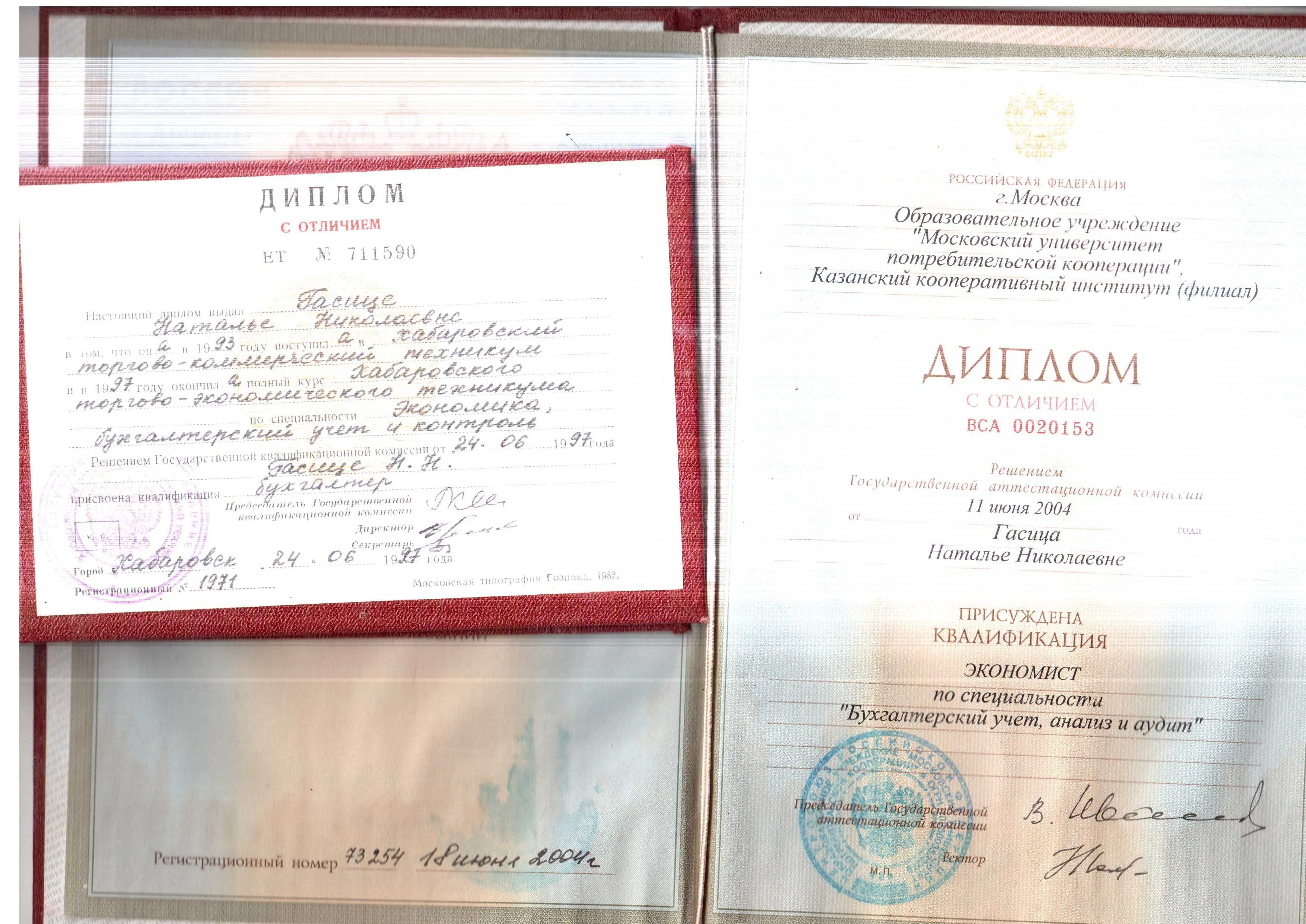 Дипломы