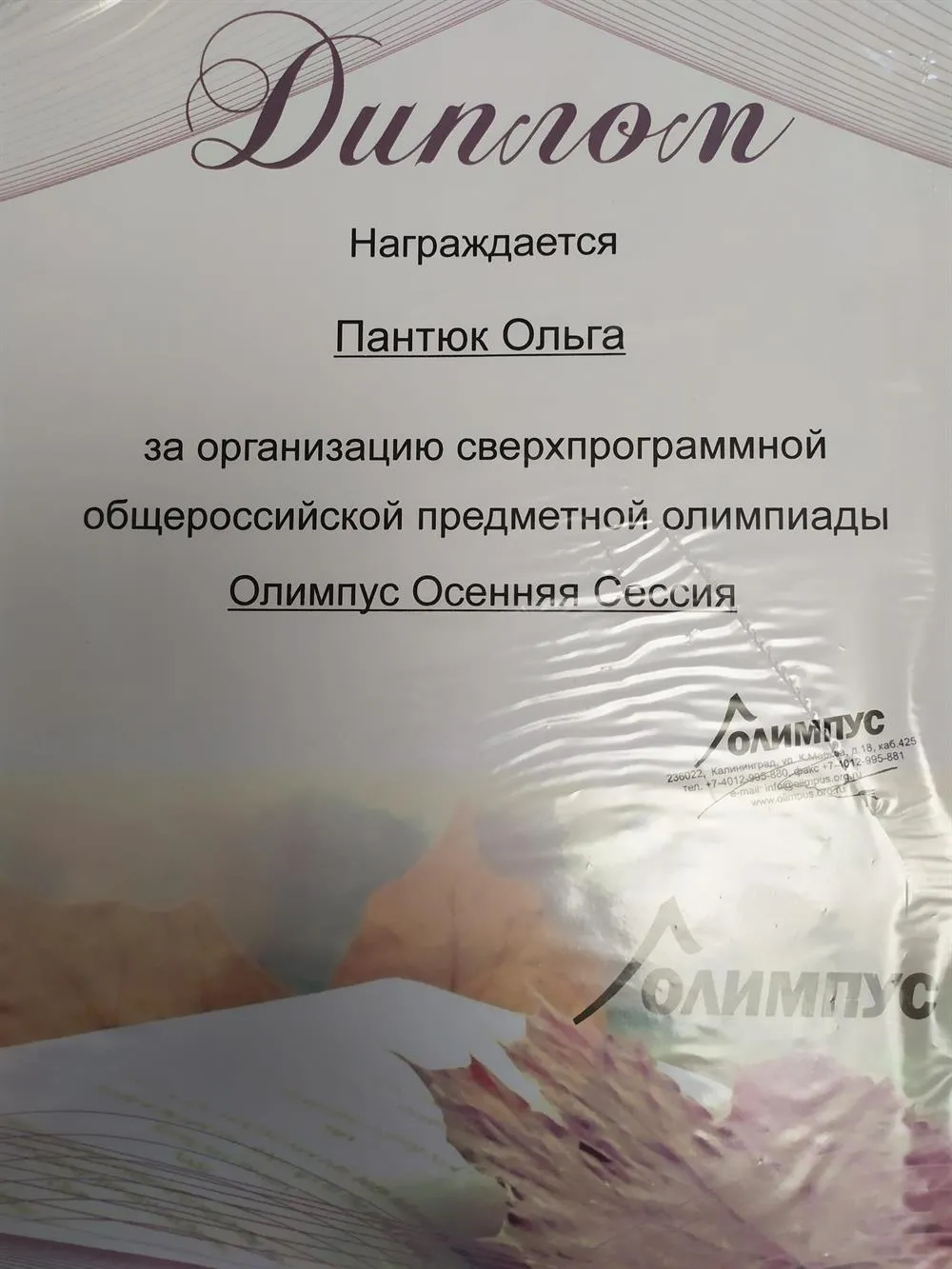 Диплом
