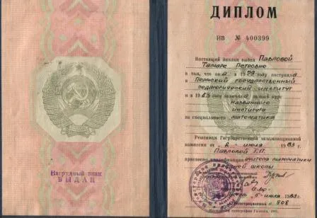 Диплом учителя математики