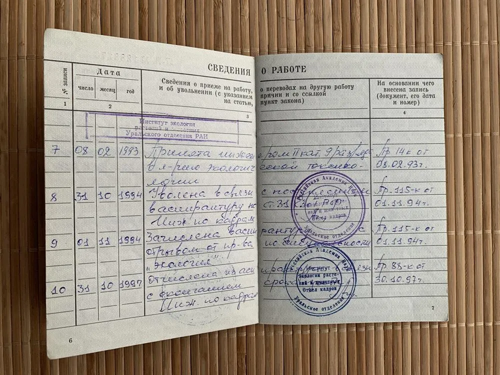 Очная аспирантура по спец. экология