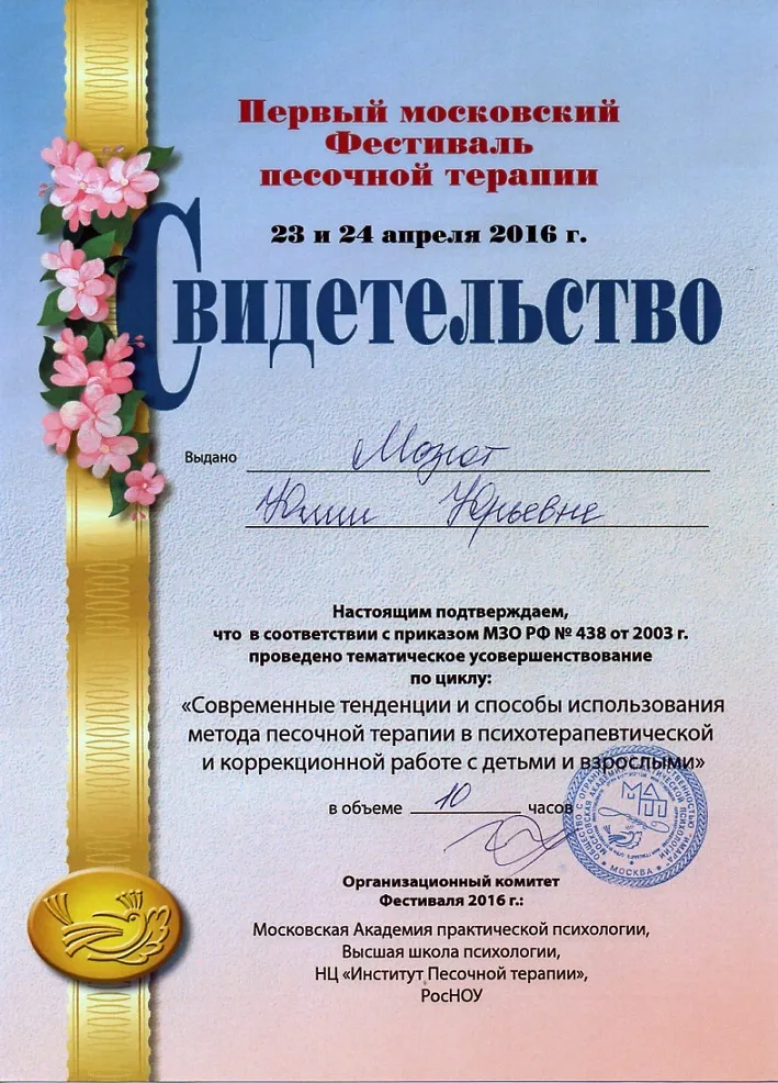Свидетельство