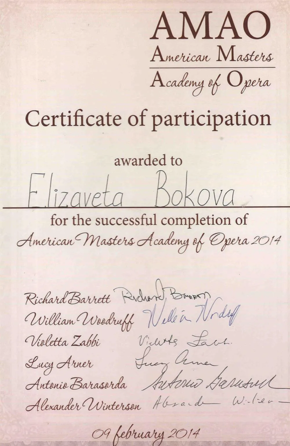 American Music Academy of Opera