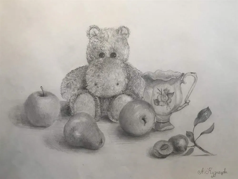 Рисунки моих учеников. Дети.