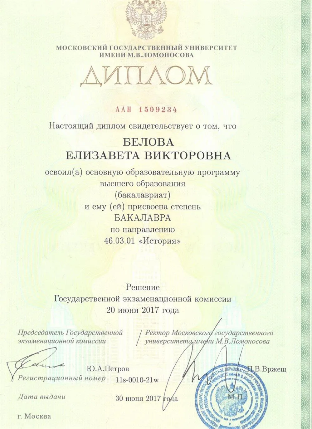 бакалавриат 
