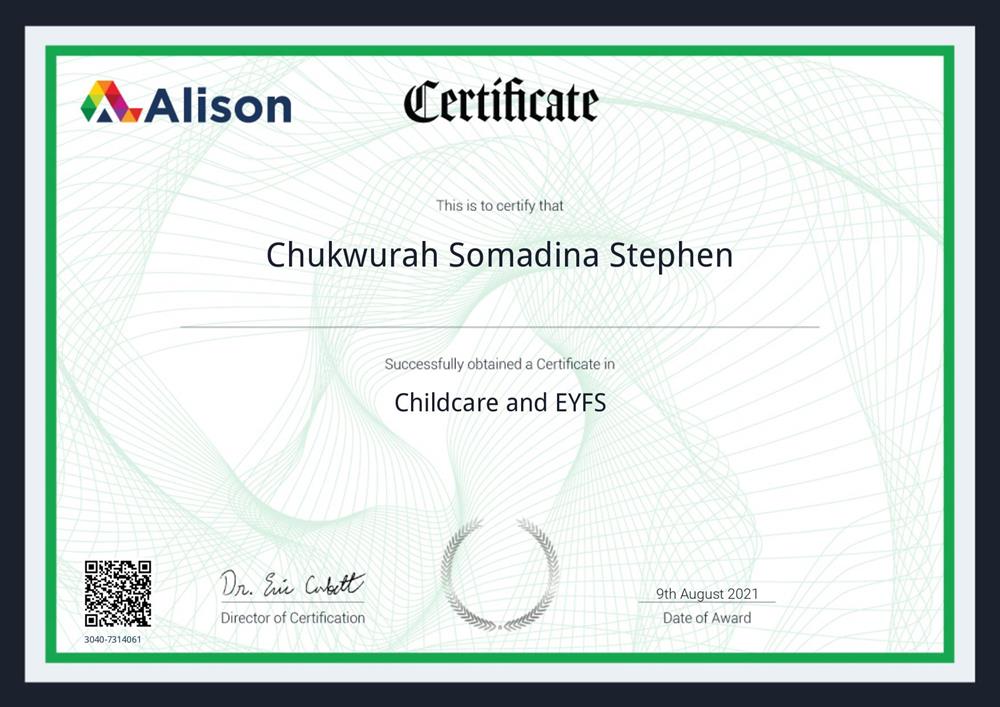 Childcare and EYFS