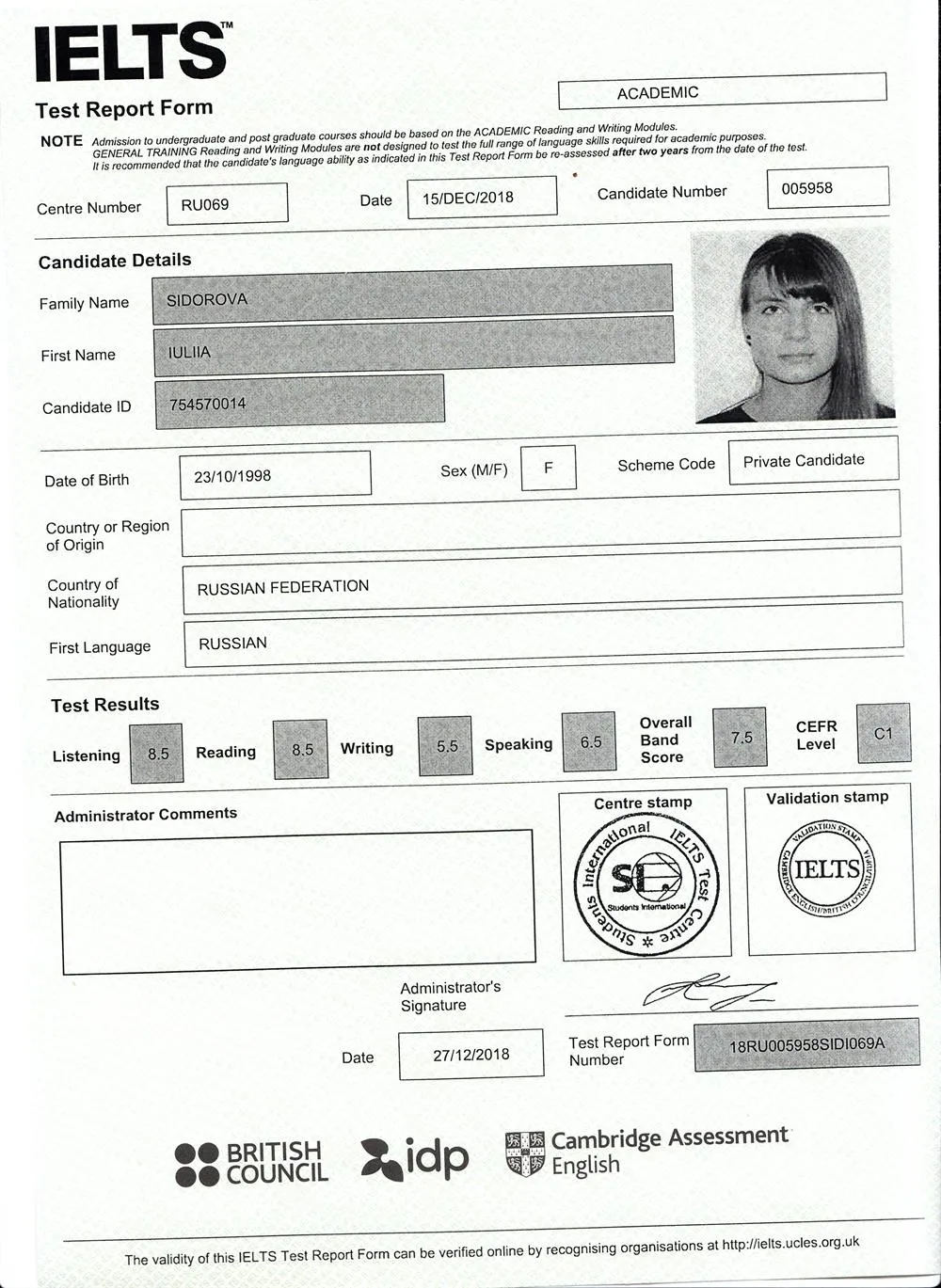 IELTS