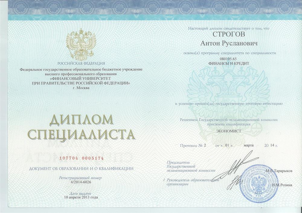 Диплом экономический