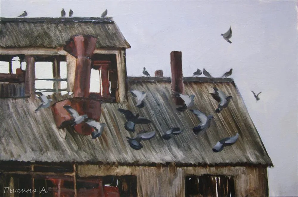 Живопись. "Взлетели"