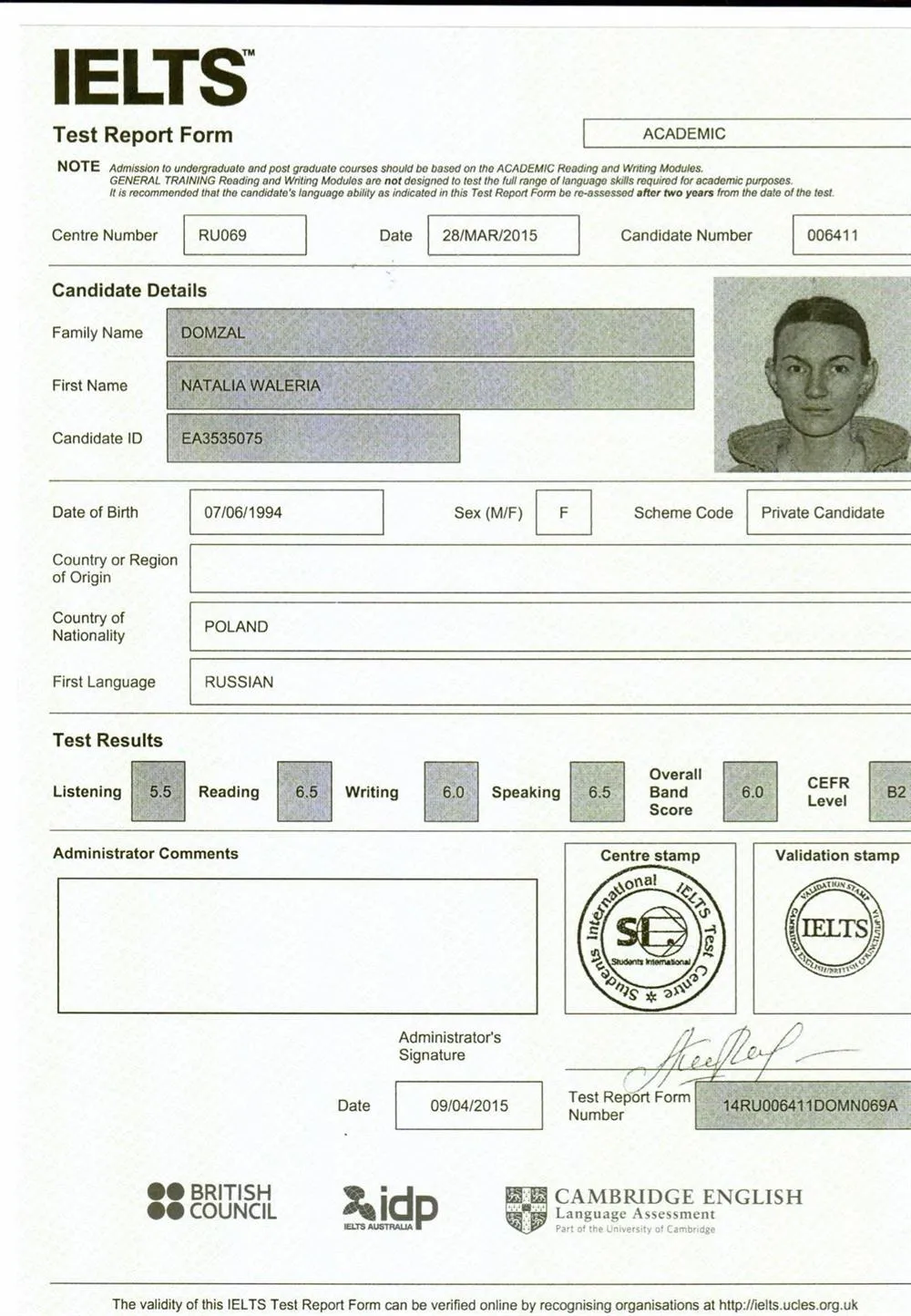 IELTS