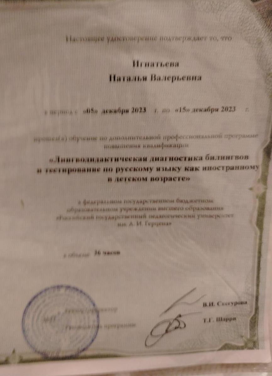 тестирование детей- билингвов