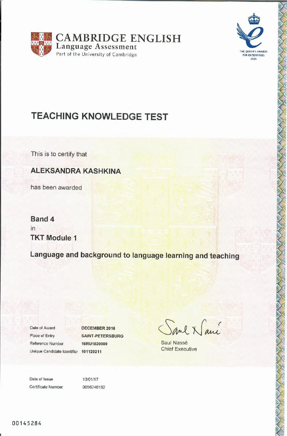 TKT Module 1