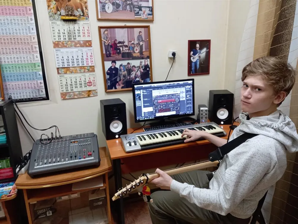На уроке