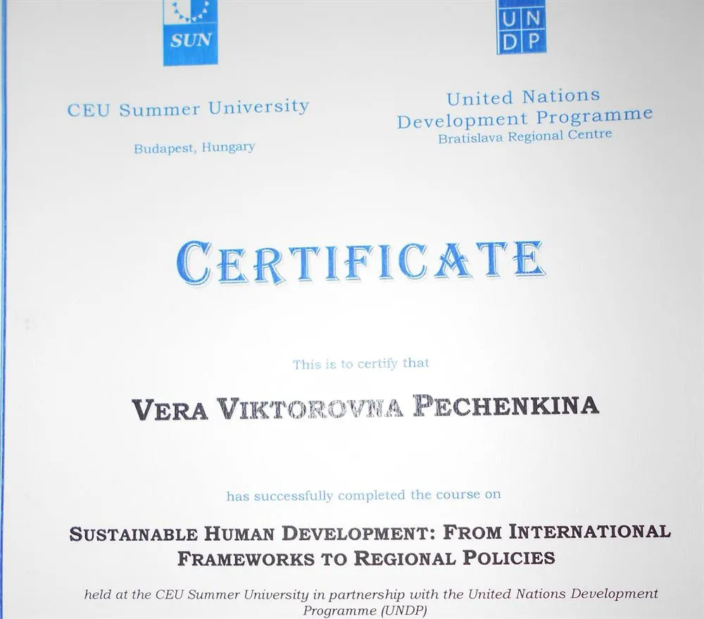 Sustainable Human Development