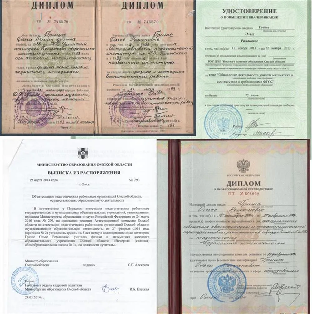 Дипломы