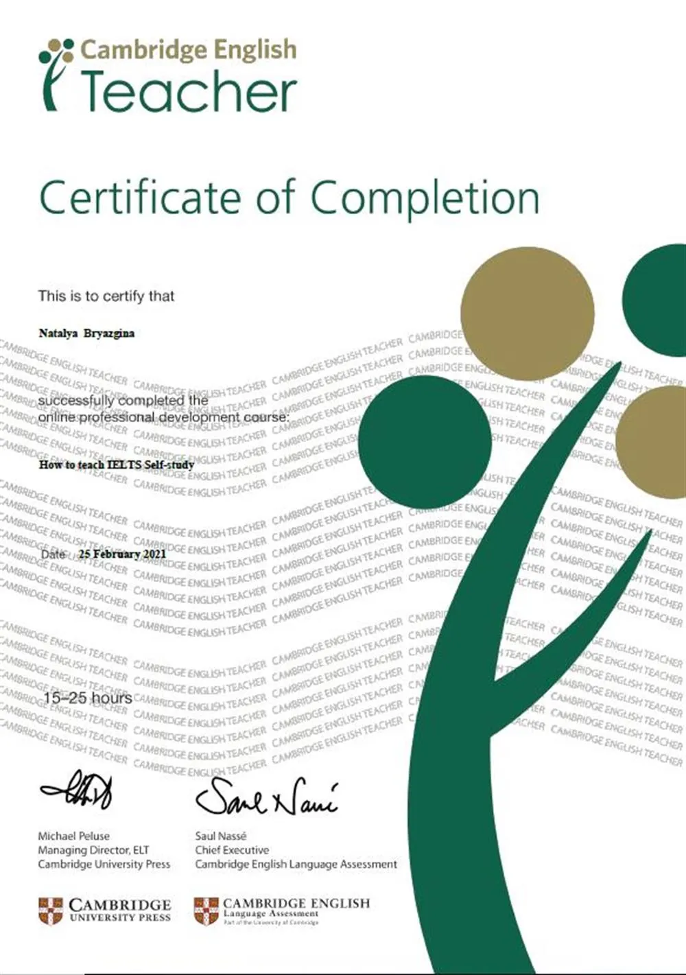 How to teach IELTS certificate