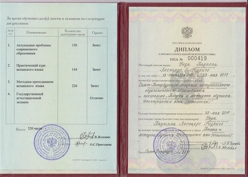 Санкт-Петербургская академия постдипломного педагогического образования, кафедра филологии 