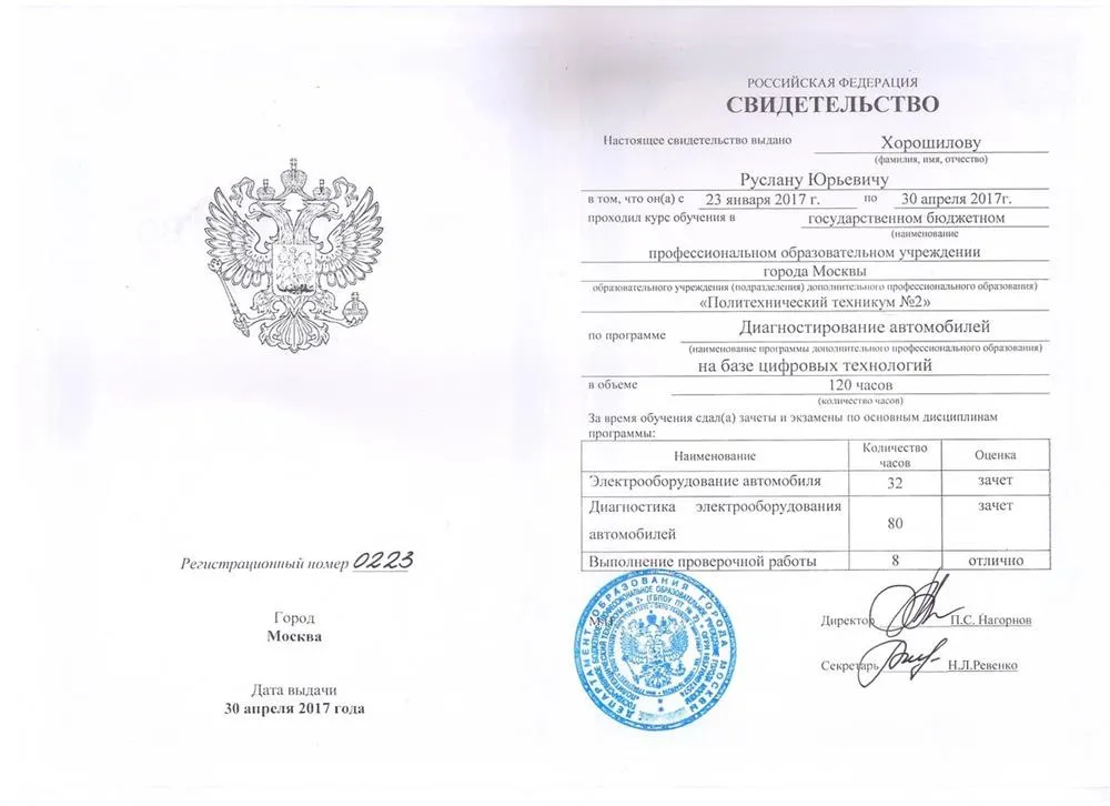 Диагностирование автомобилей на базе цифровых технологий