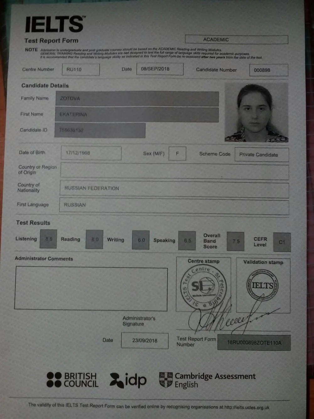 IELTS