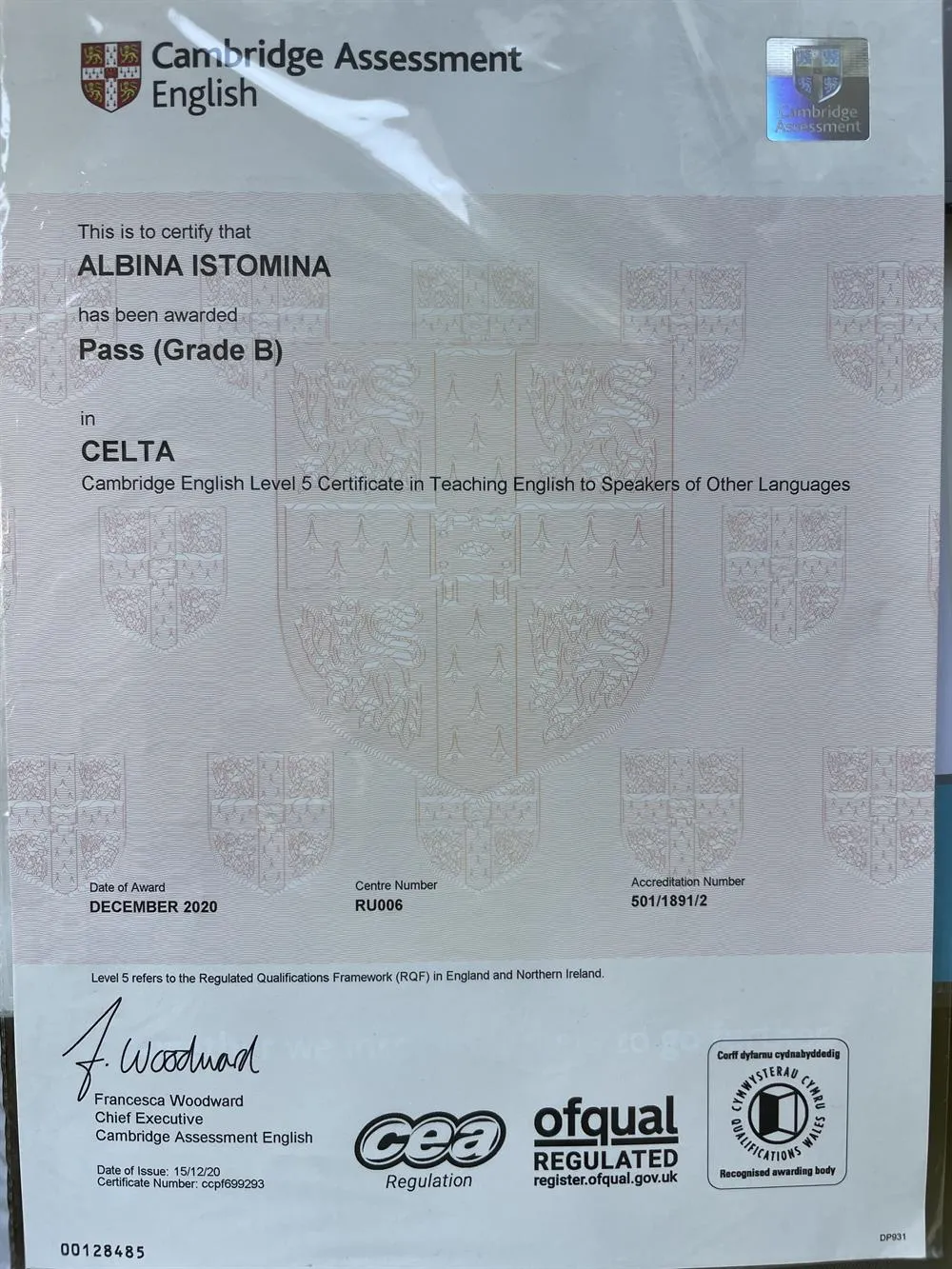 Celta Cambridge University 