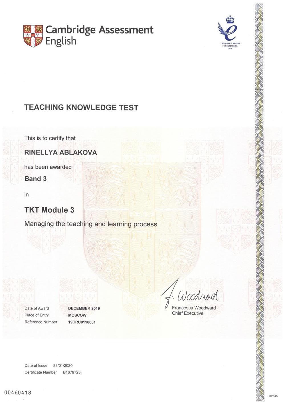 TKT Module 3