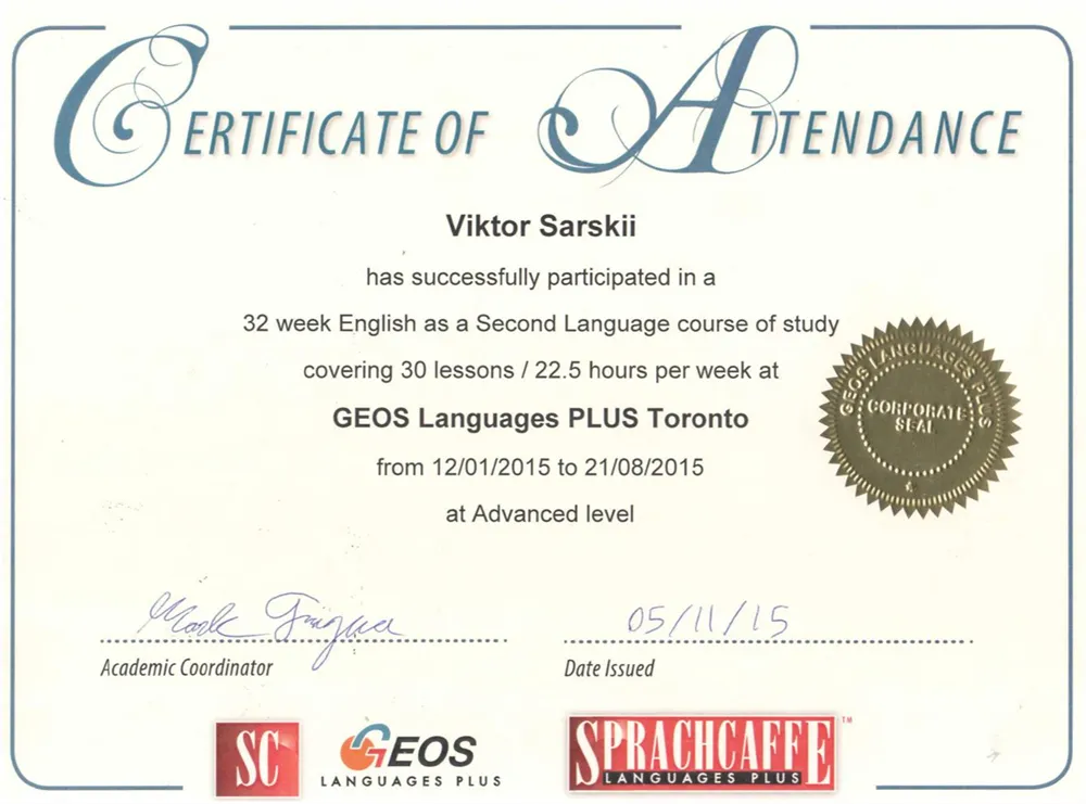 GEOS school toronto canada