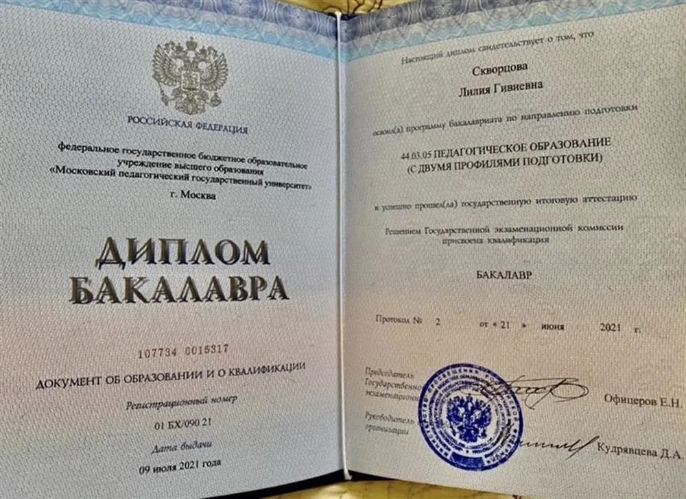 Диплом бакалавра