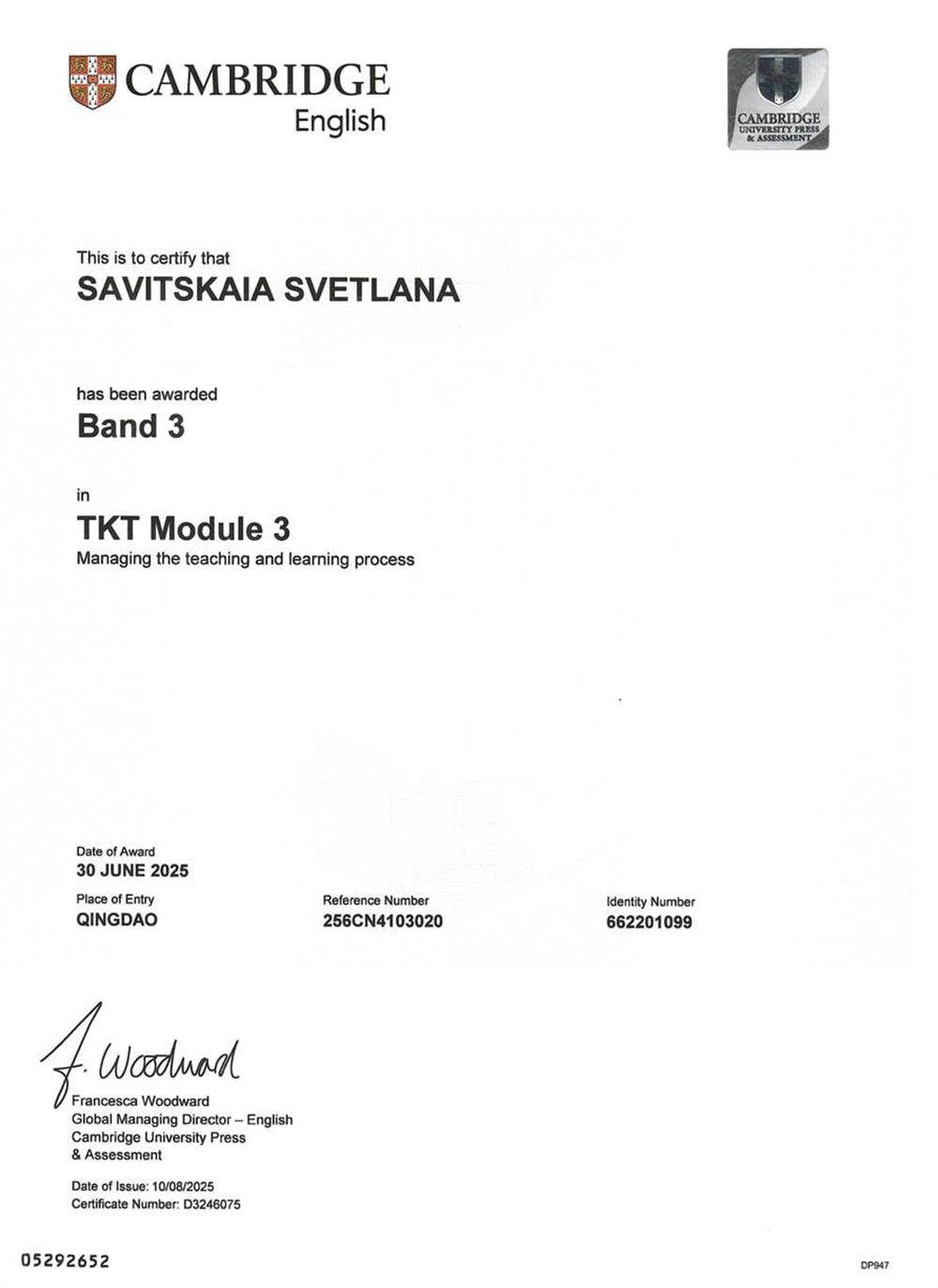 TKT Module 3