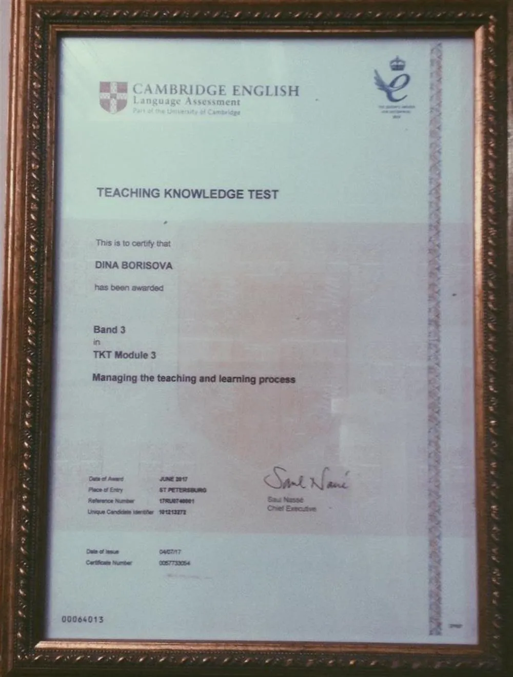 Teaching Knowledge Test (TKT) Module 3