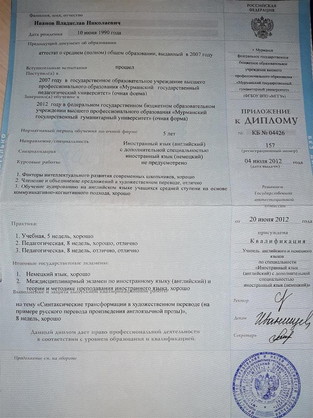 Диплом