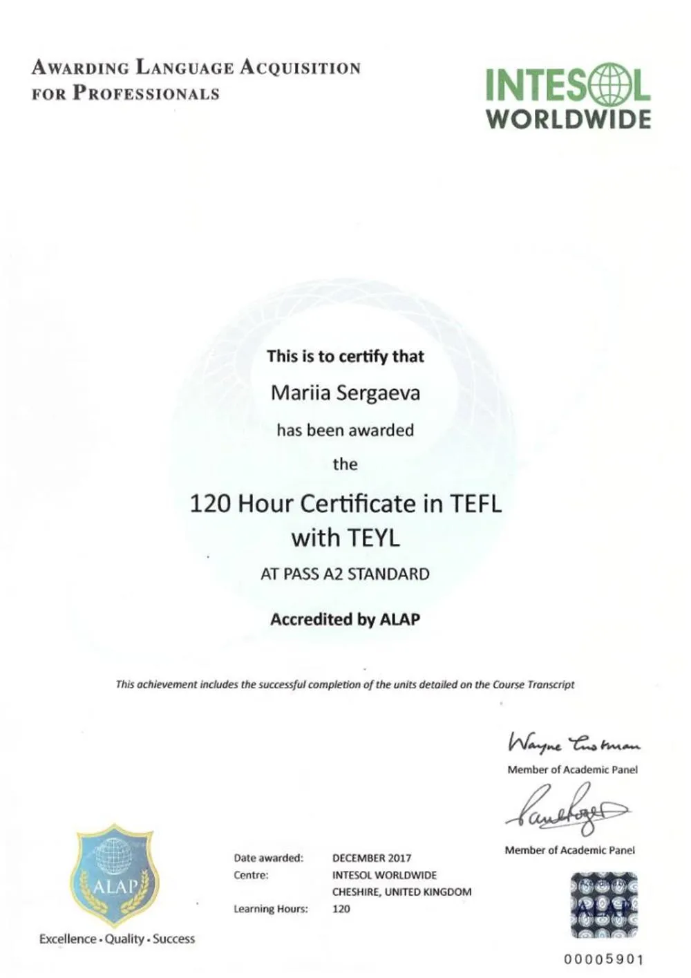 TEFL WITH TEYL