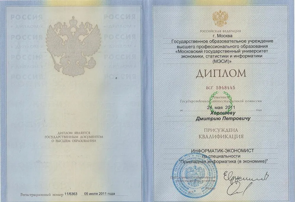 Диплом прикладная информатика