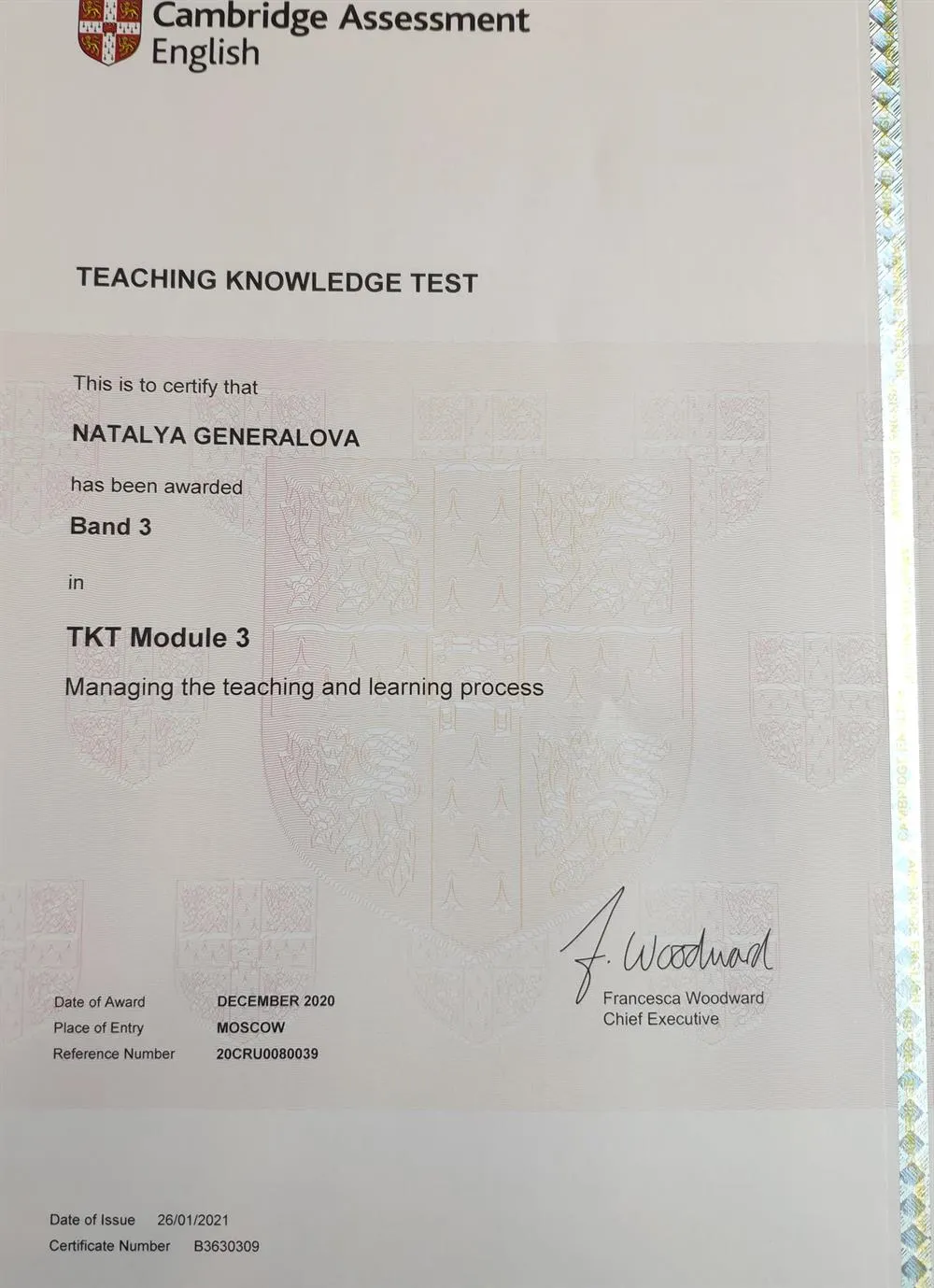 TKT Module 3