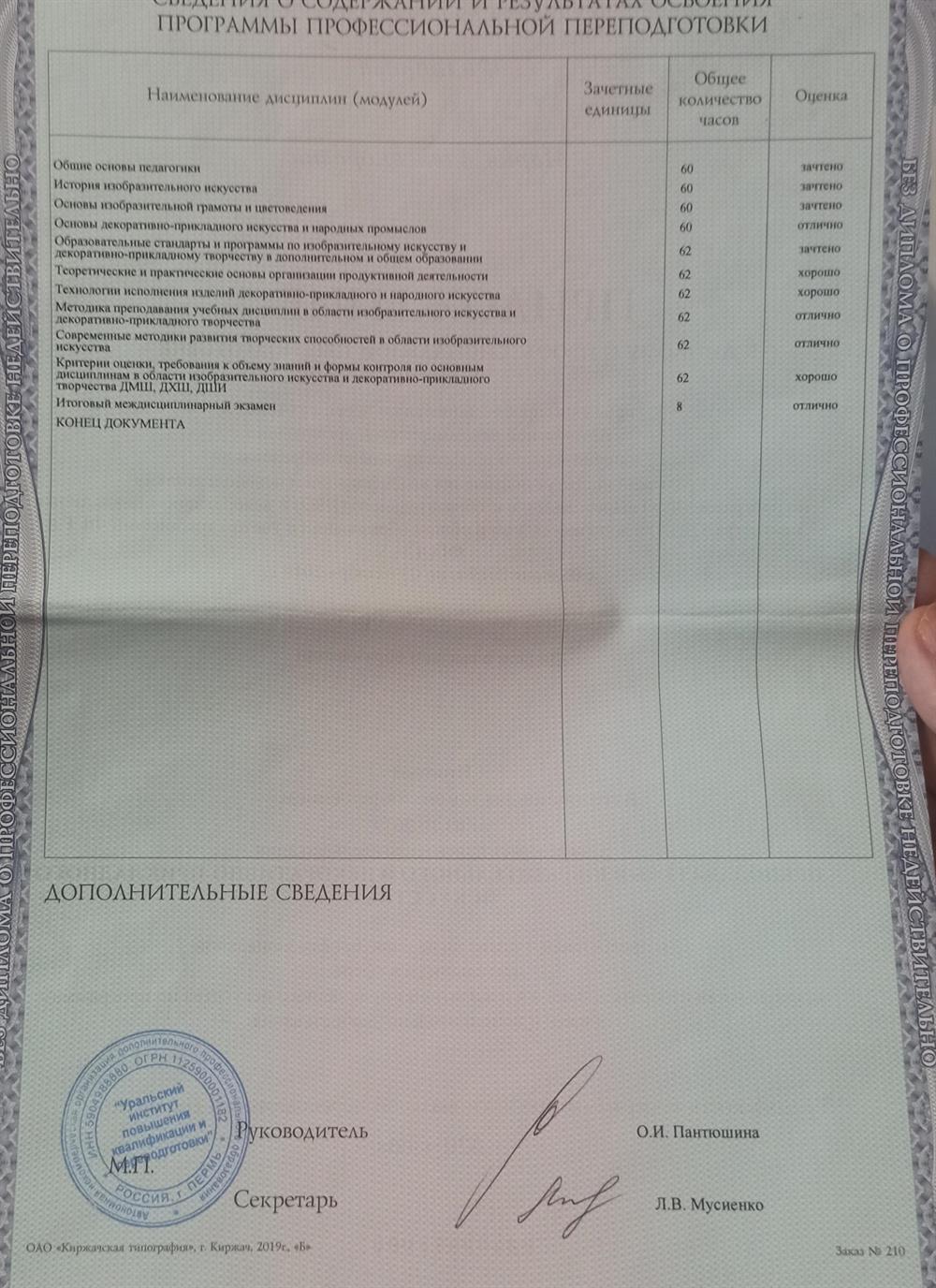Содержание программы Пермского государственного педагогического университета 