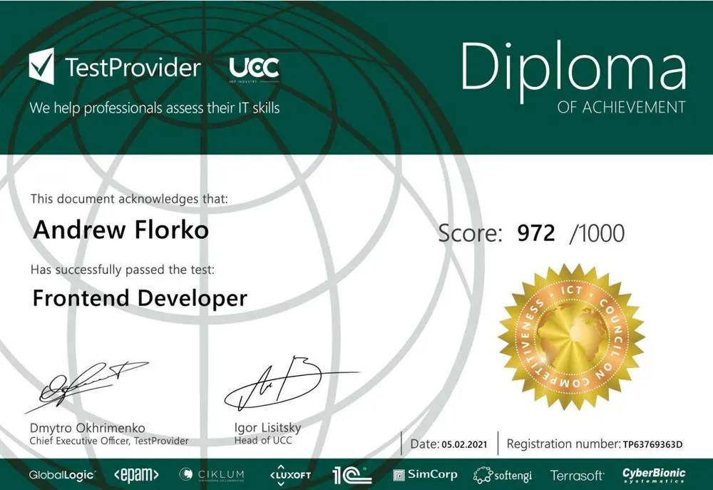 Frontend Developer