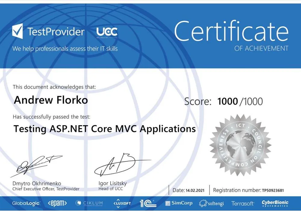 Testing ASP.NET Core MVC Applications