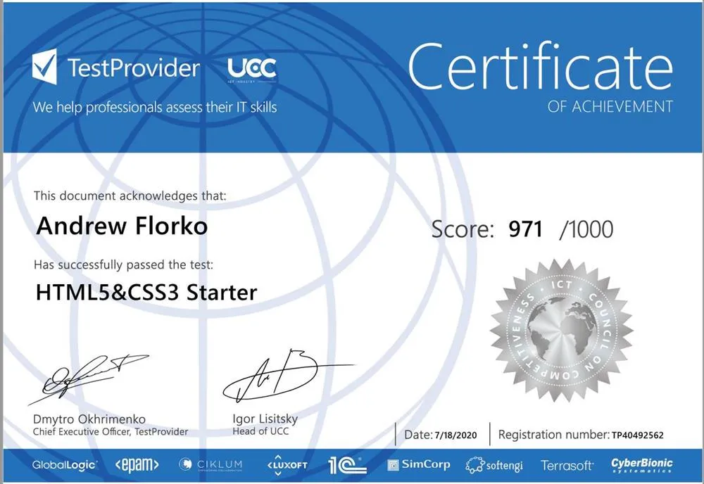 HTML5&CSS3 Starter