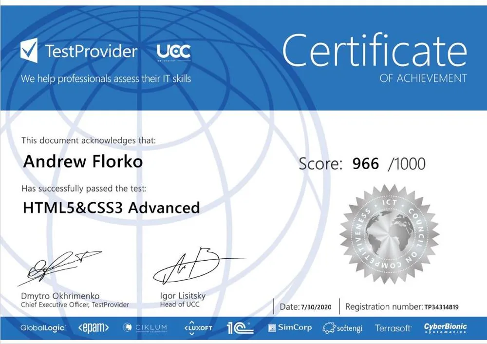 HTML5&CSS3 Advanced