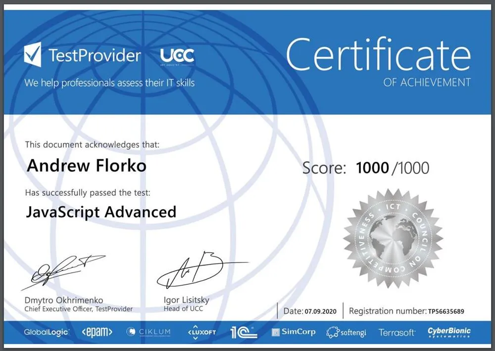 JavaScript Advanced