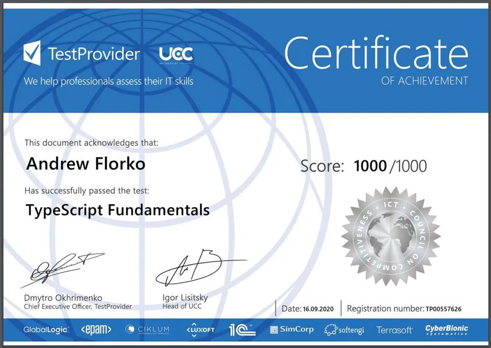 TypeScript Fundamentals
