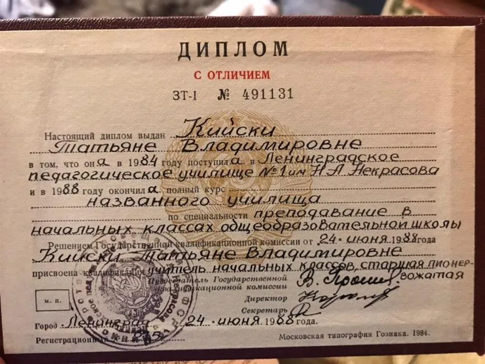 Педагогический колледж (с отличием)