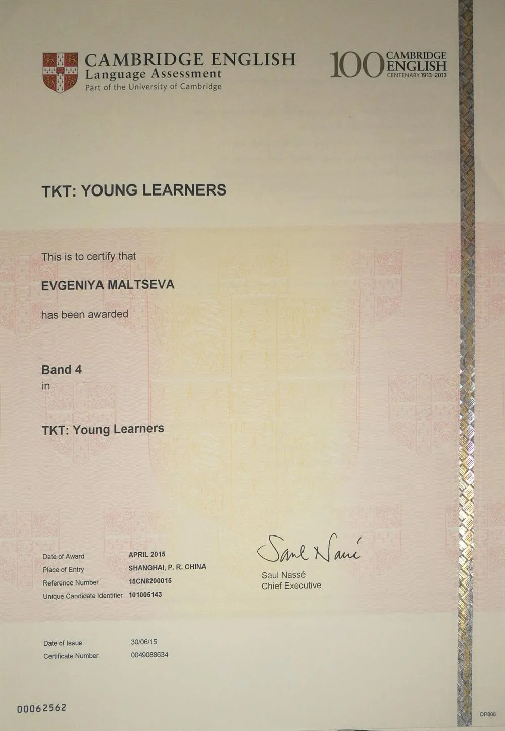 TKT: YL
