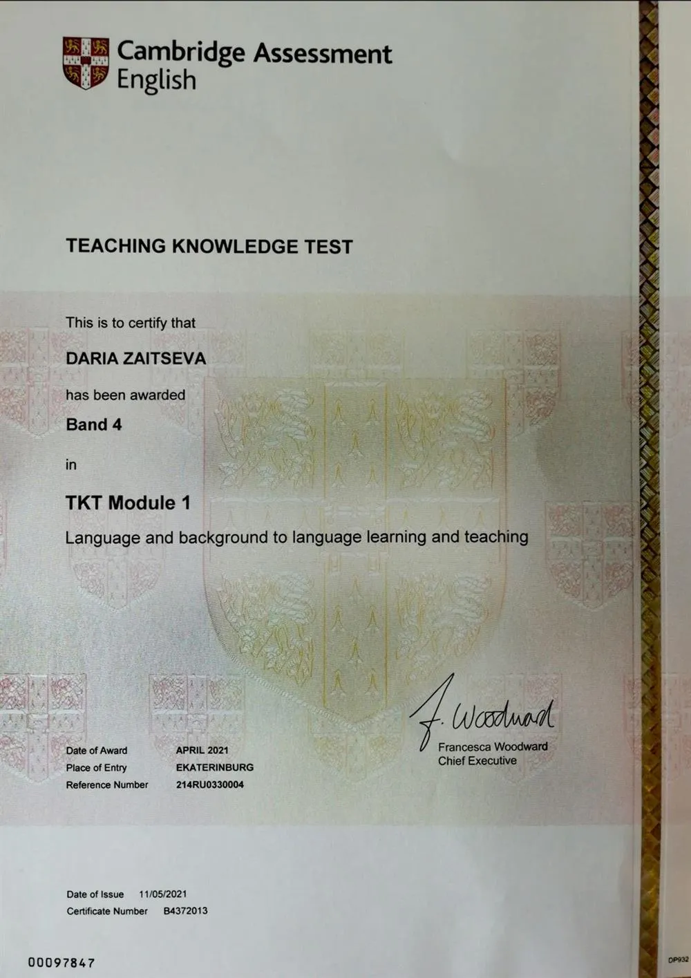 TKT Module 1