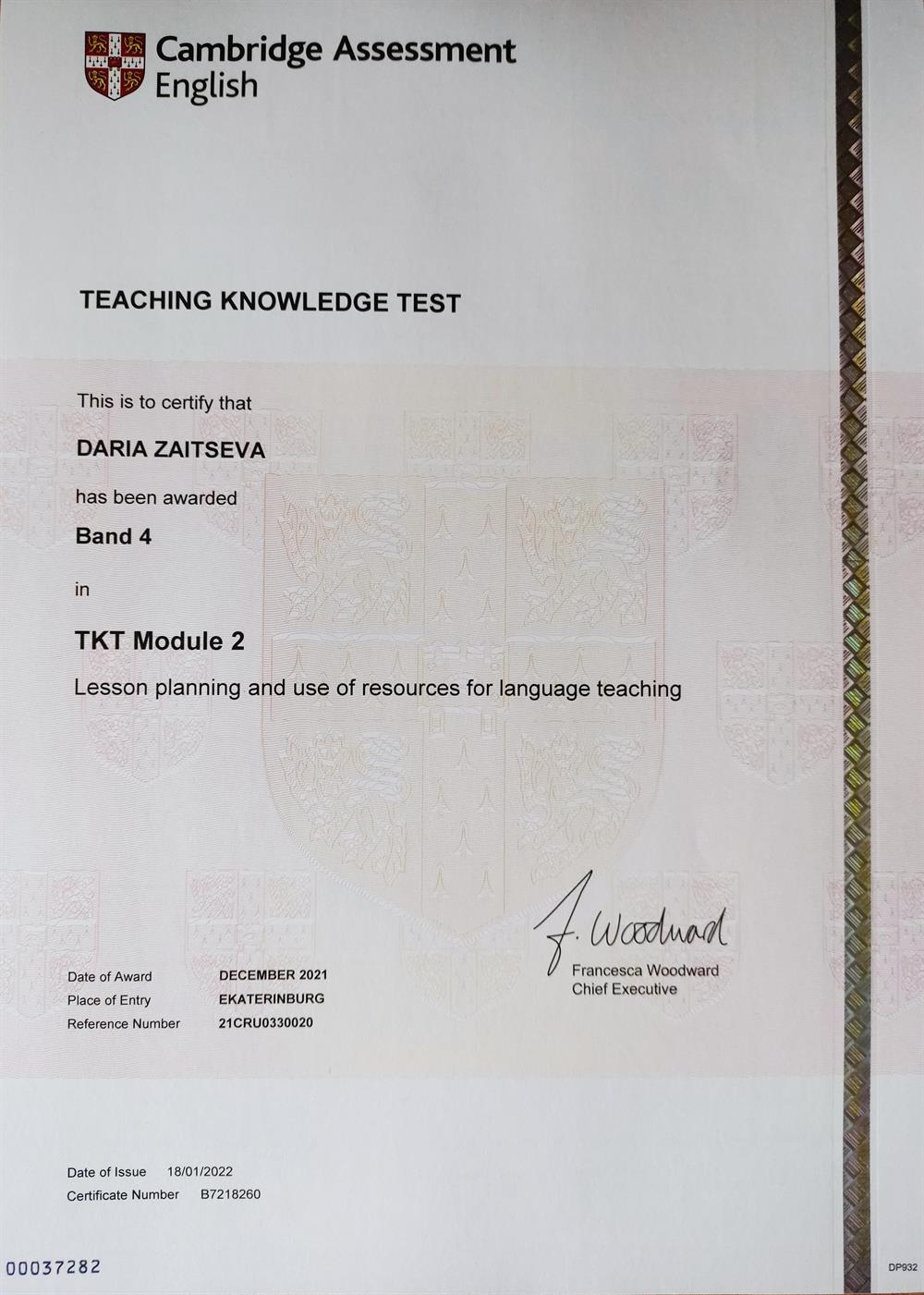 TKT Module 2