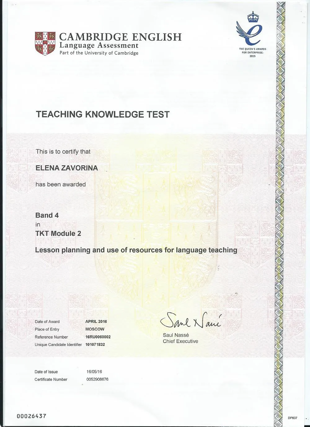 TKT Module 2